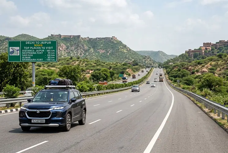 Top Places to Visit Between Delhi and Jaipur